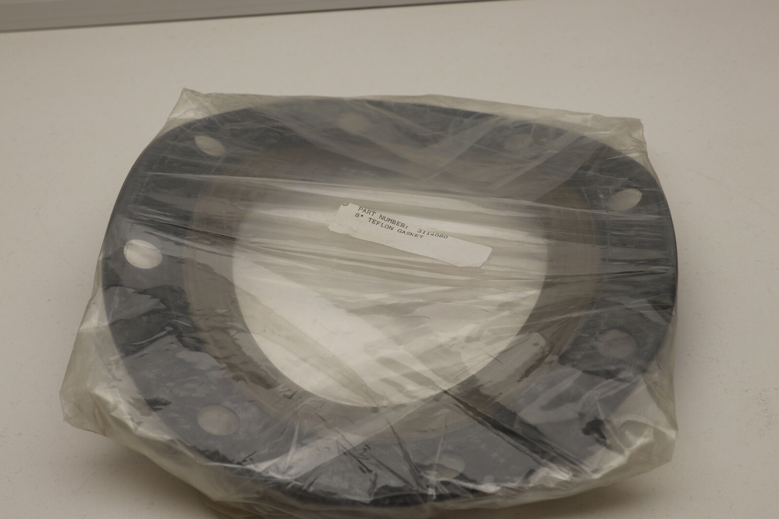 ASAHI 3114080 Flange Gasket 8″ Pipe Size Bolt Holes 8, 200 ANSI EPDM with PTFE