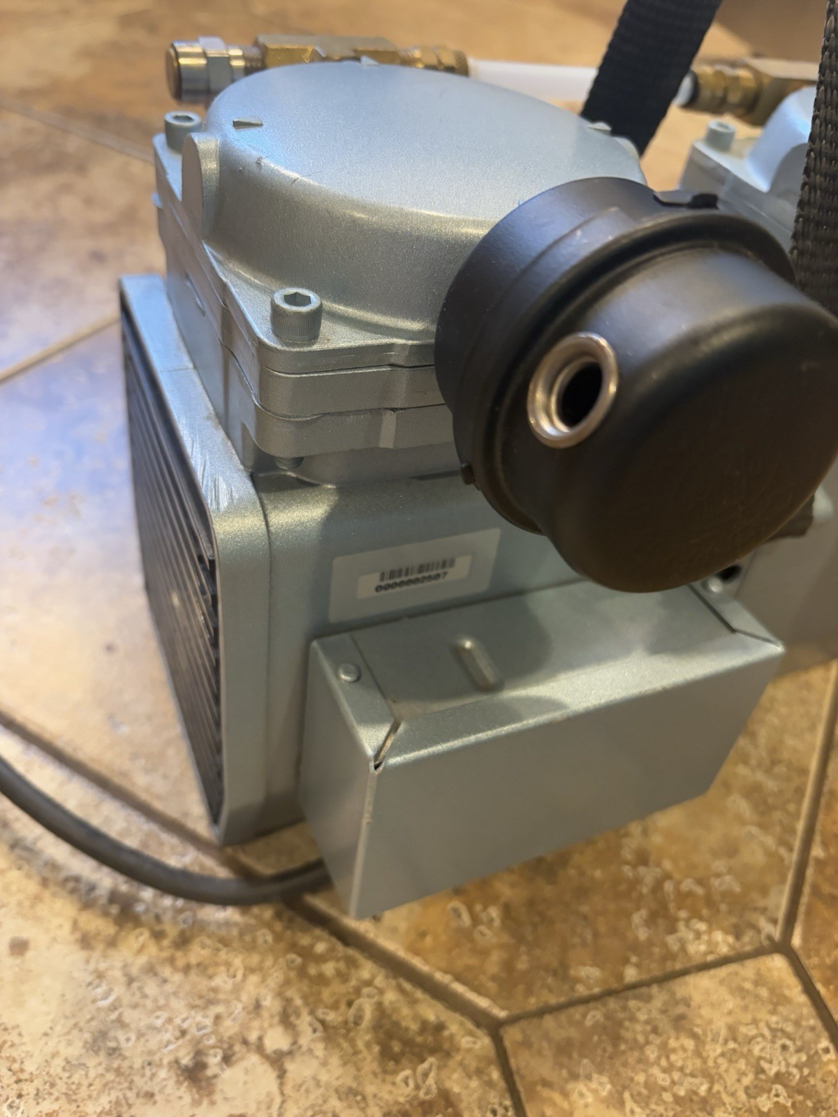 Set of Two-Air Compressor: Gast Model Number : BFB-DAA-P716A-EB