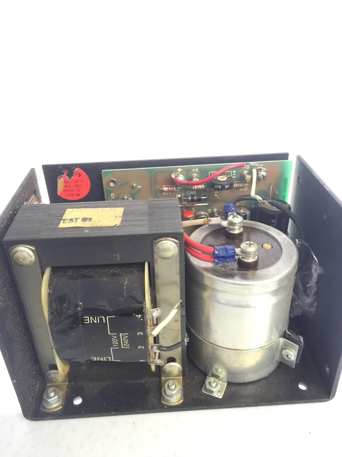 Elpac POWER SYSTEMS OLV 60-24 N/OVP Power Supply 120/240VAC 24V 4A USED H53