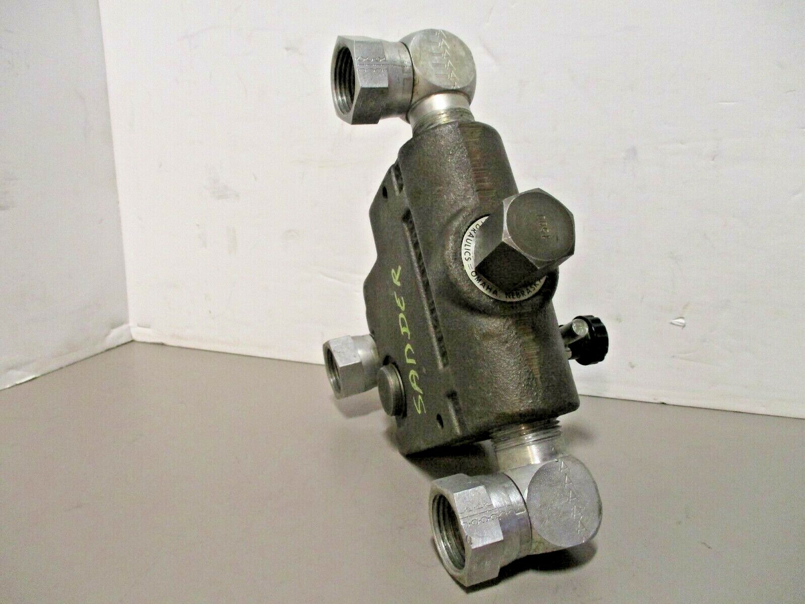 Brand Hydraulics FCR51A Flow Control Valve -12 Fittings