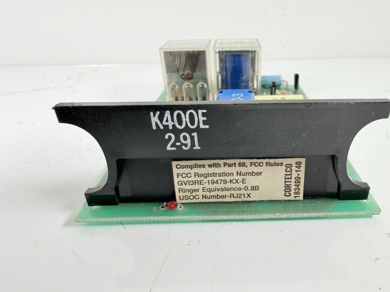 NOS ITT K400E 2-91 Line Card KTU Circuit Board J5-RW