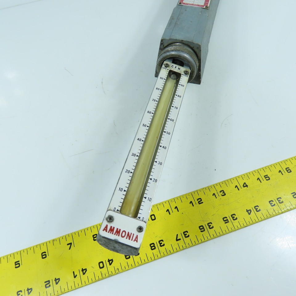 Waukee MV-5 Flo-Meter Gas Flow Meter 70°F S.G. 1.00 PR. 8 0SIG 3/4″ NPT