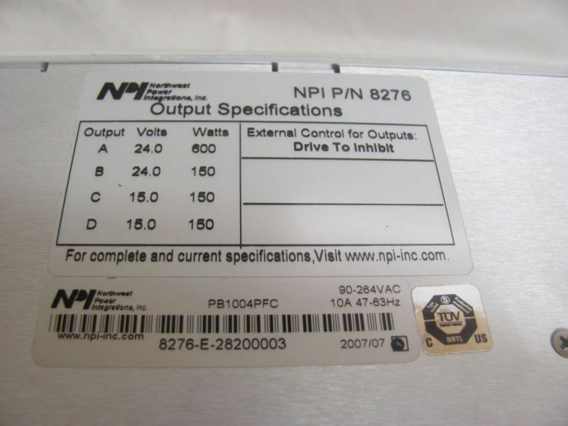 NPI PB1004PFC Power Bank DC Power Supply Input 90-264VAC 10A Output 15-24V 600W
