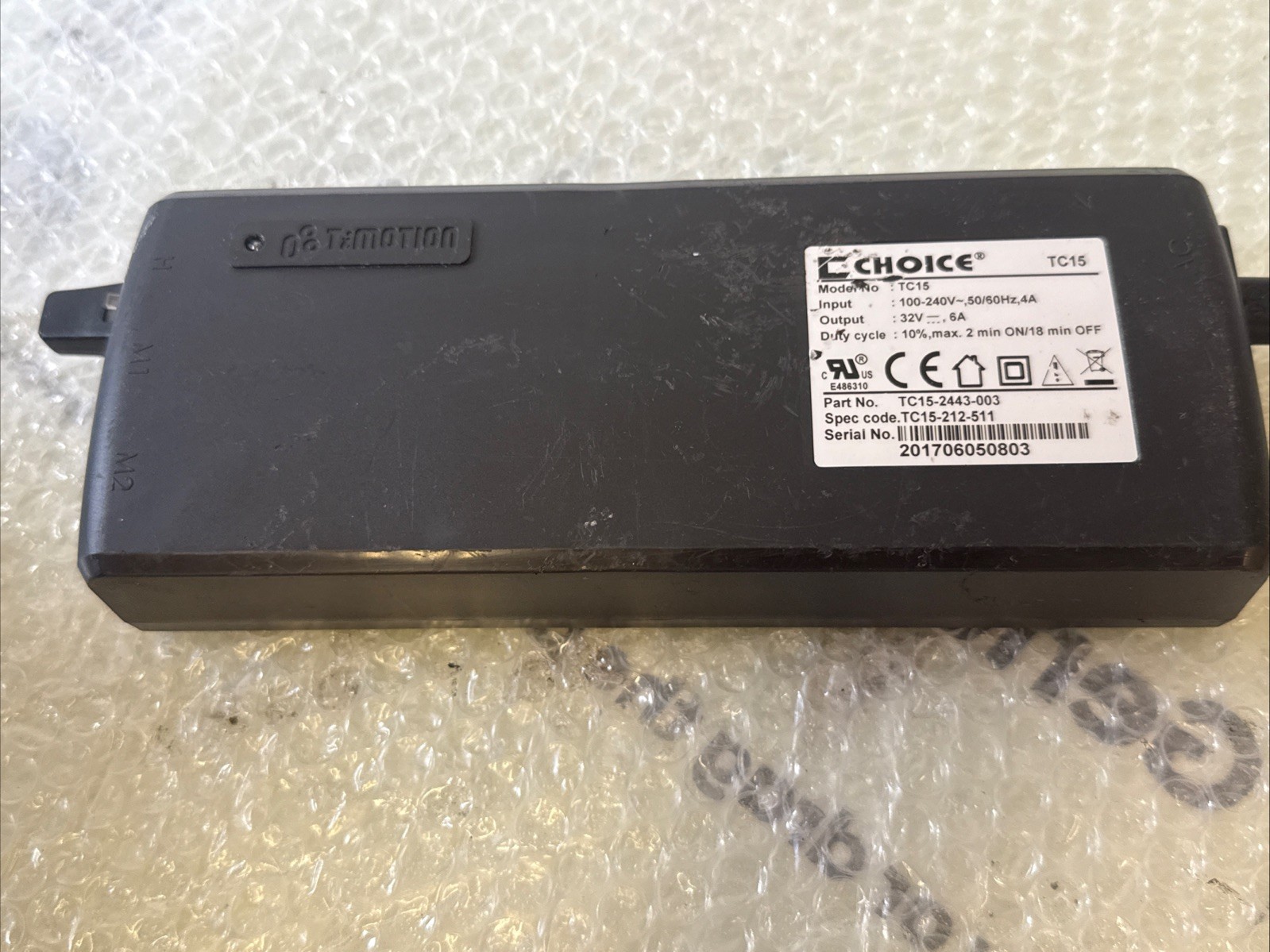 TiMotion TC15 32V Electric Actuator Control Box TC15-2443-003