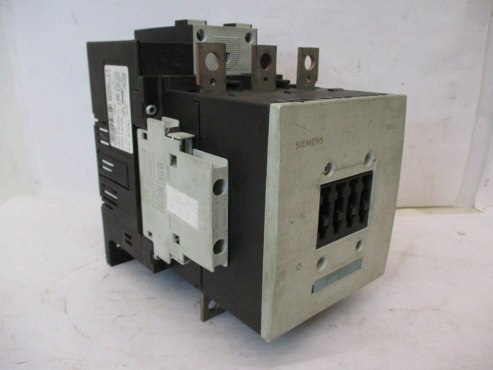 Siemens 3RT1055-6AF36 185A Contactor A3934LR
