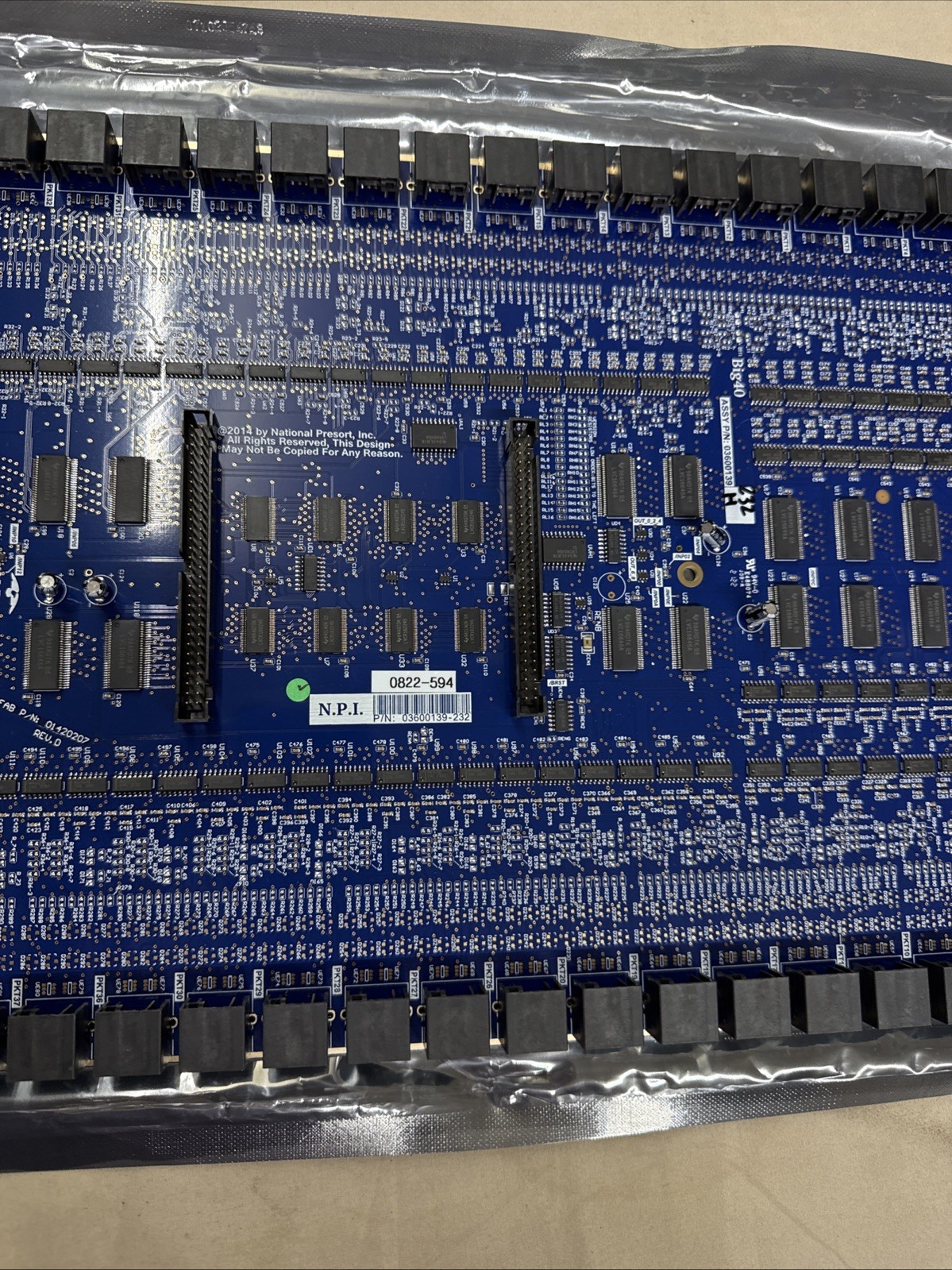 NPI 03600139-232 PCB Assembly BIG40-232 Revision H