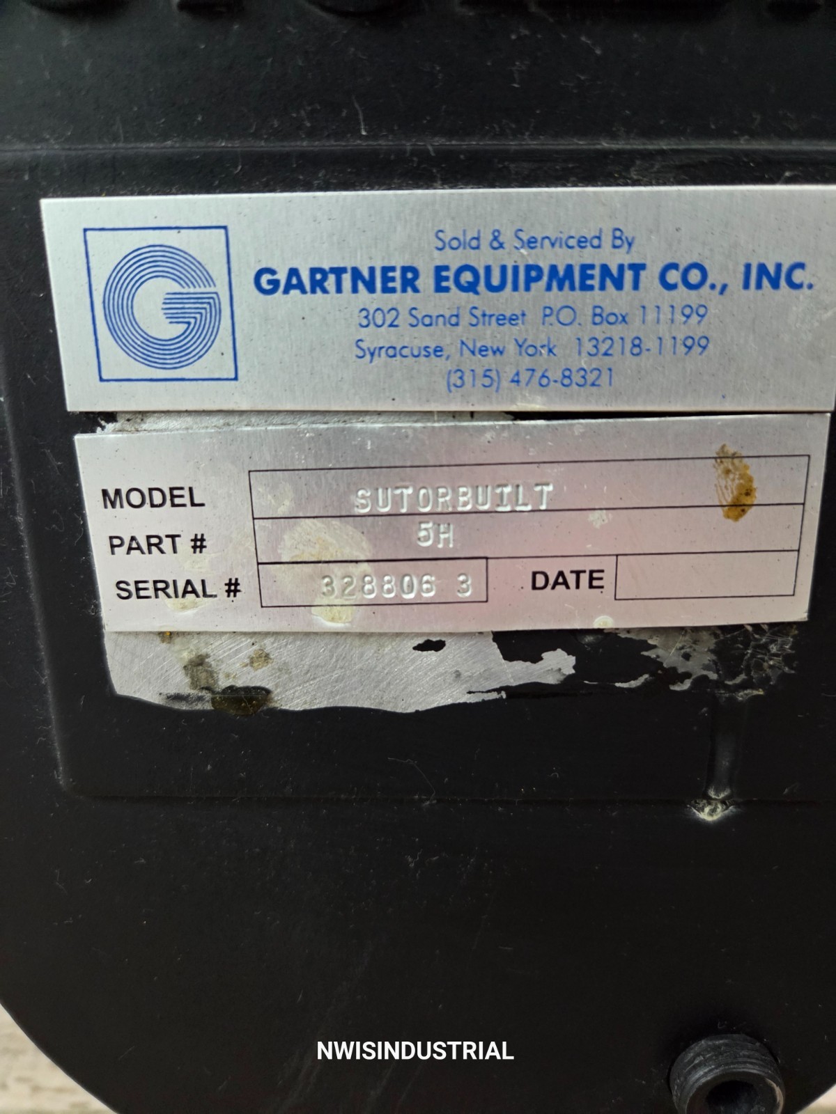 GARDNER DENVER SUTORBILT ROTARY LOBE BLOWER, 5H
