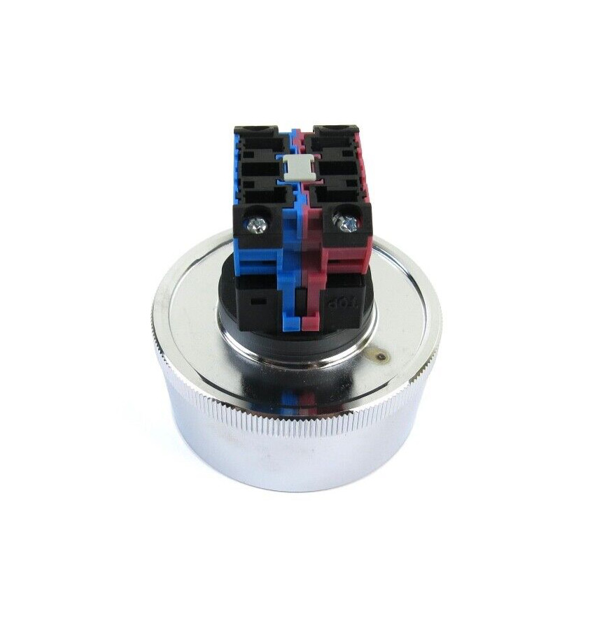 IDEC ABN4F11-B Large Flush Head Black Push Button – New