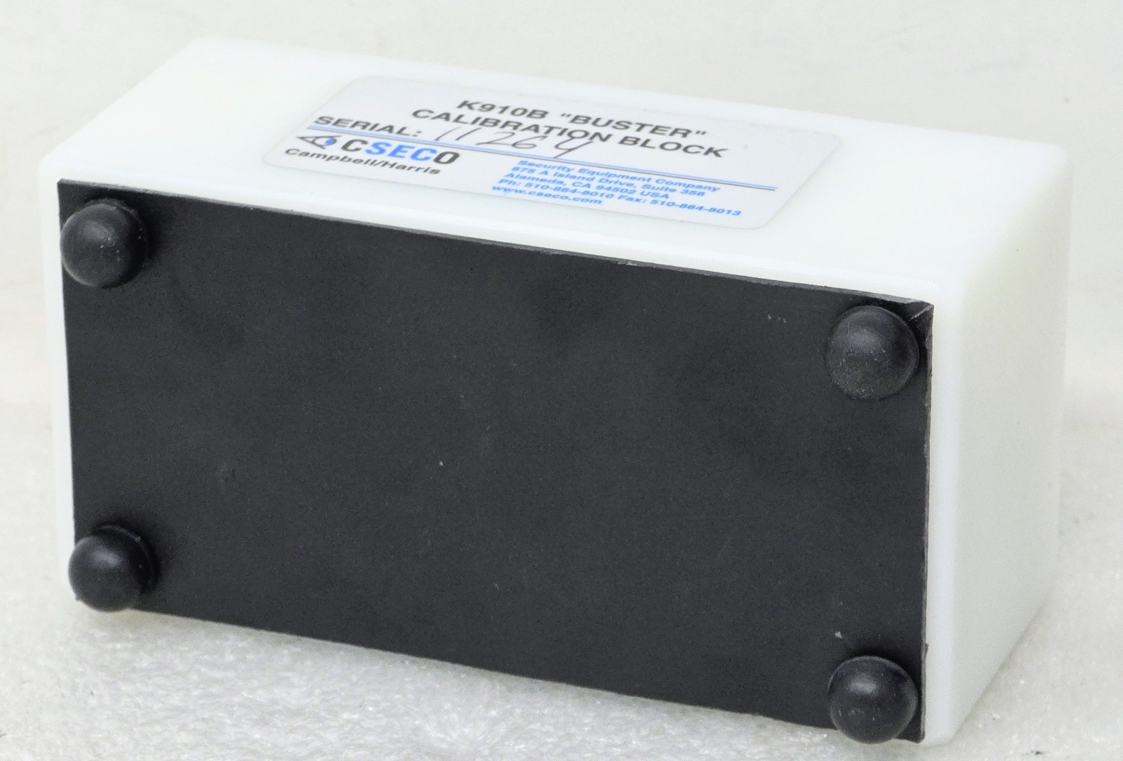 Campbell/Harris CSECO K910B “Buster” Calibration Block