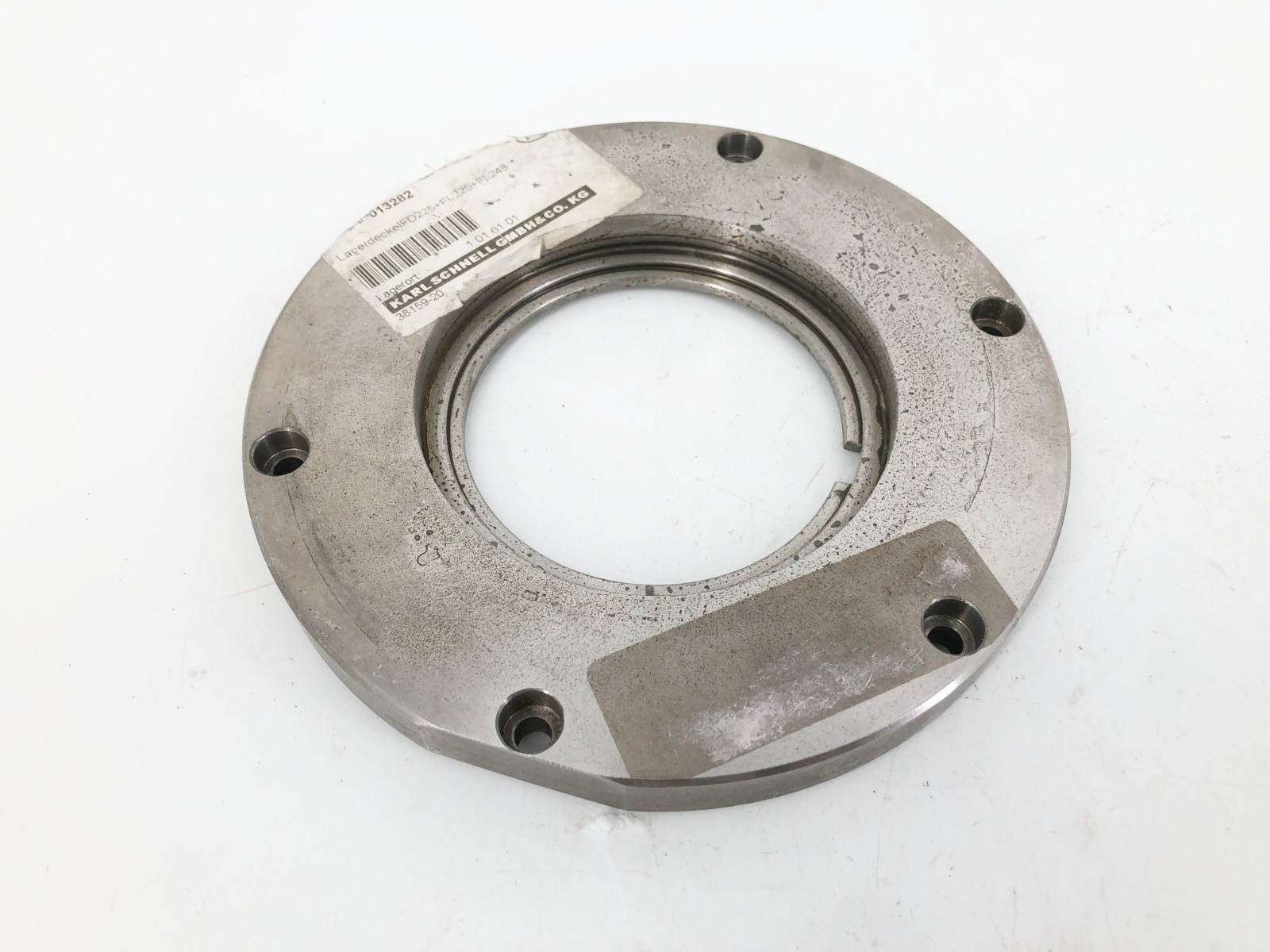 New Karl Schnell 013282 Bearing Cover FD225 FL225 FL248 – No Box