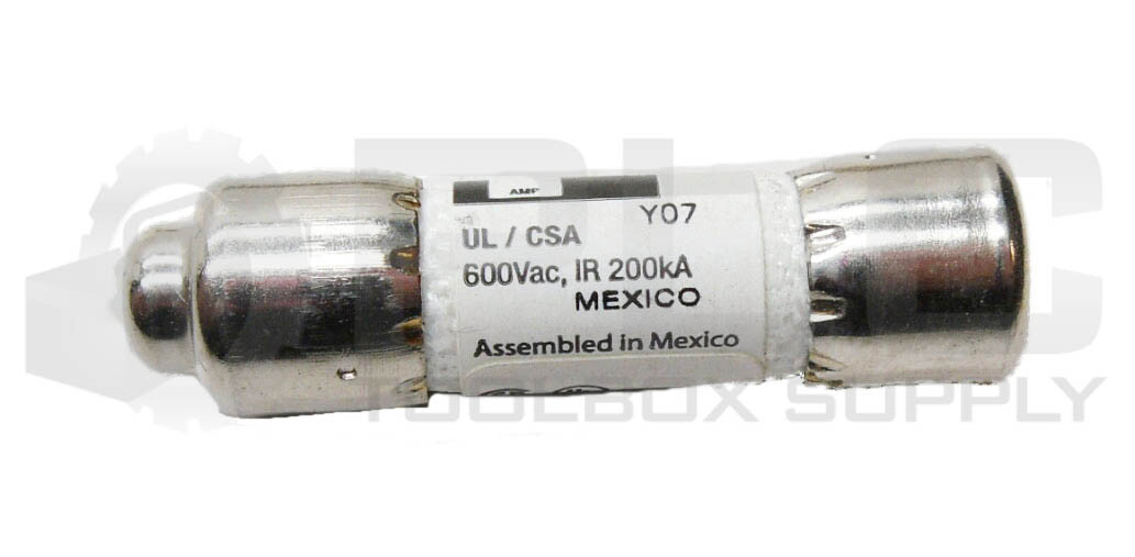 NEW BOX OF 9 BUSSMANN FNQ-R-5 TIME DELAY FUSE 5A 600VAC