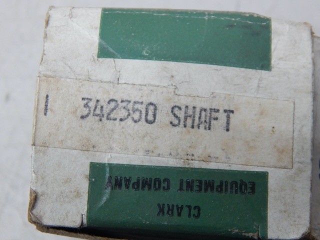Clark 342350 Clark Weld On Stub Shaft (For the 342957 Carriage/Upright Bearing)