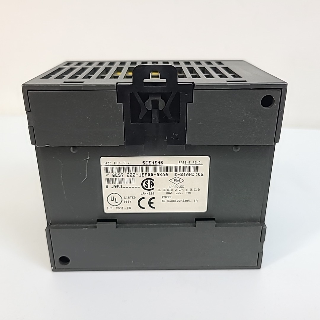 SIMENS 6ES7 222-1EF00-0XA0 SIMATIC S7-200 OUTPUT MODULE 6ES72221EF000XA0