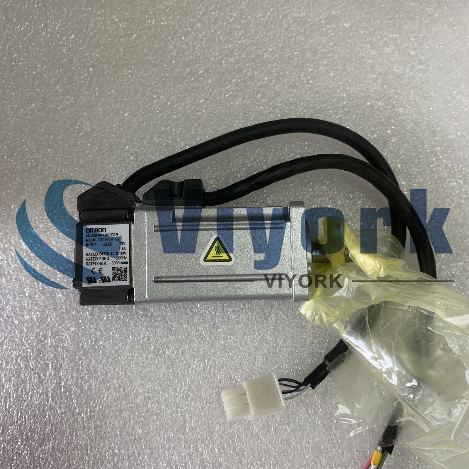 Omron R88M-G10030H-S2 AC SERVO MOTOR G-SERIES/SMART STEP 100W 1.1AMP 3000RPM NEW