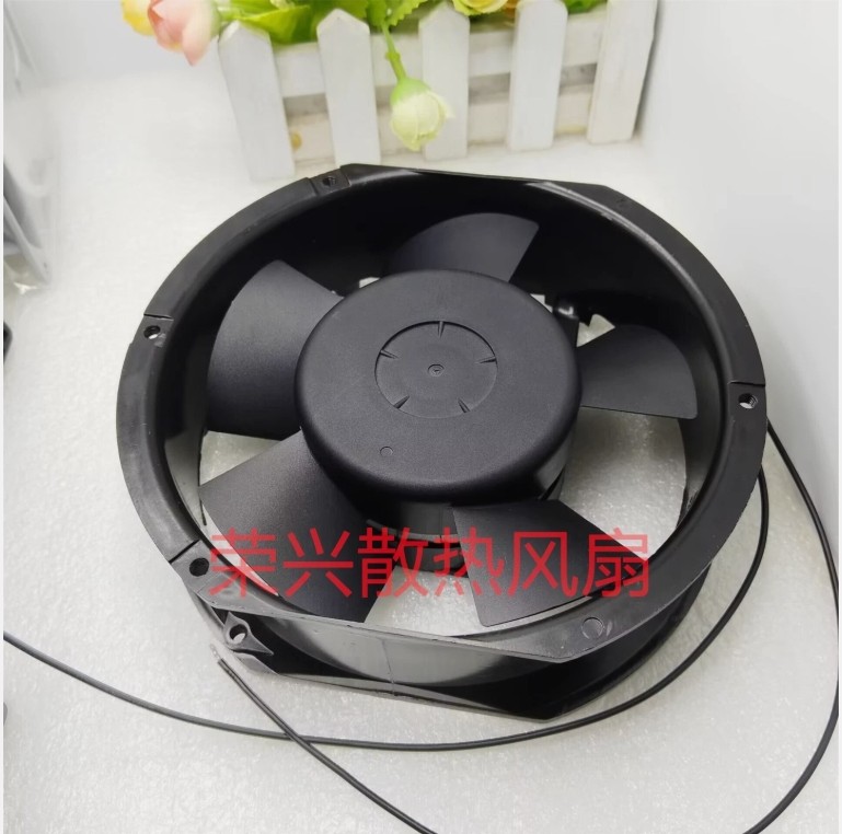 1 PCS RUNDA AC17251B110H AC110V-120V 35W 17251 17CM 2-Wire Cooling Fan