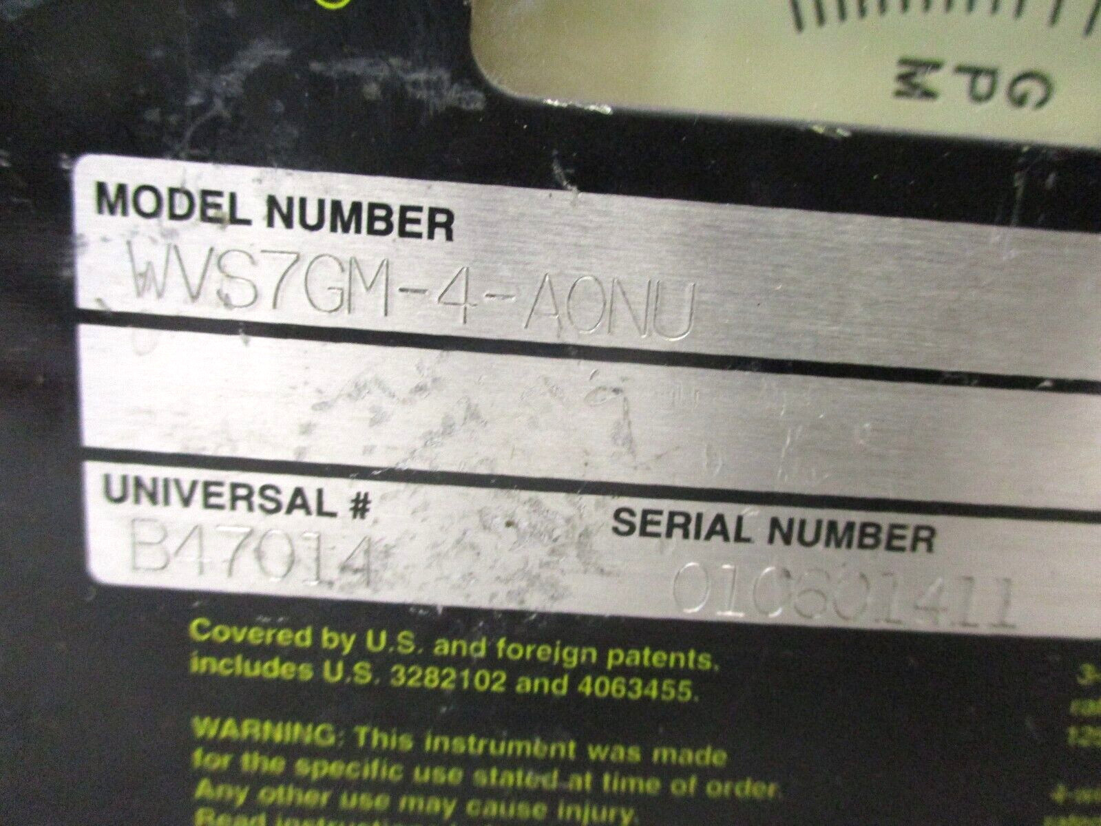 UFM WVS7GM-4-A0NU A6943WVS