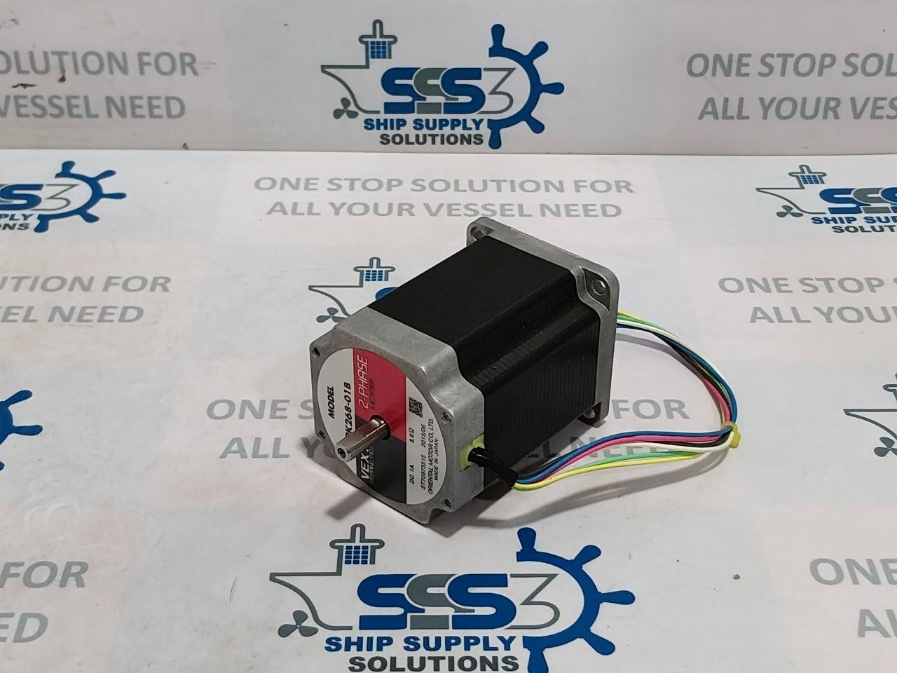 Daihatsu PK268-01B OMD Vexta Stepping Motor Assy 2-Phase 1.8°/Step DC 1A 8.6Ω