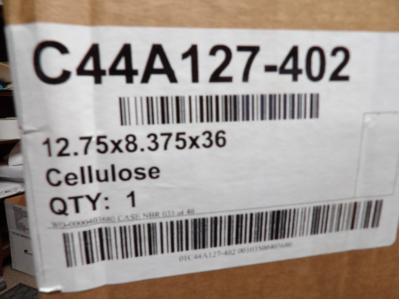 Air Handler 45GG54, 36″ Ht, 8.4″ ID,12.75″OD, White (C)