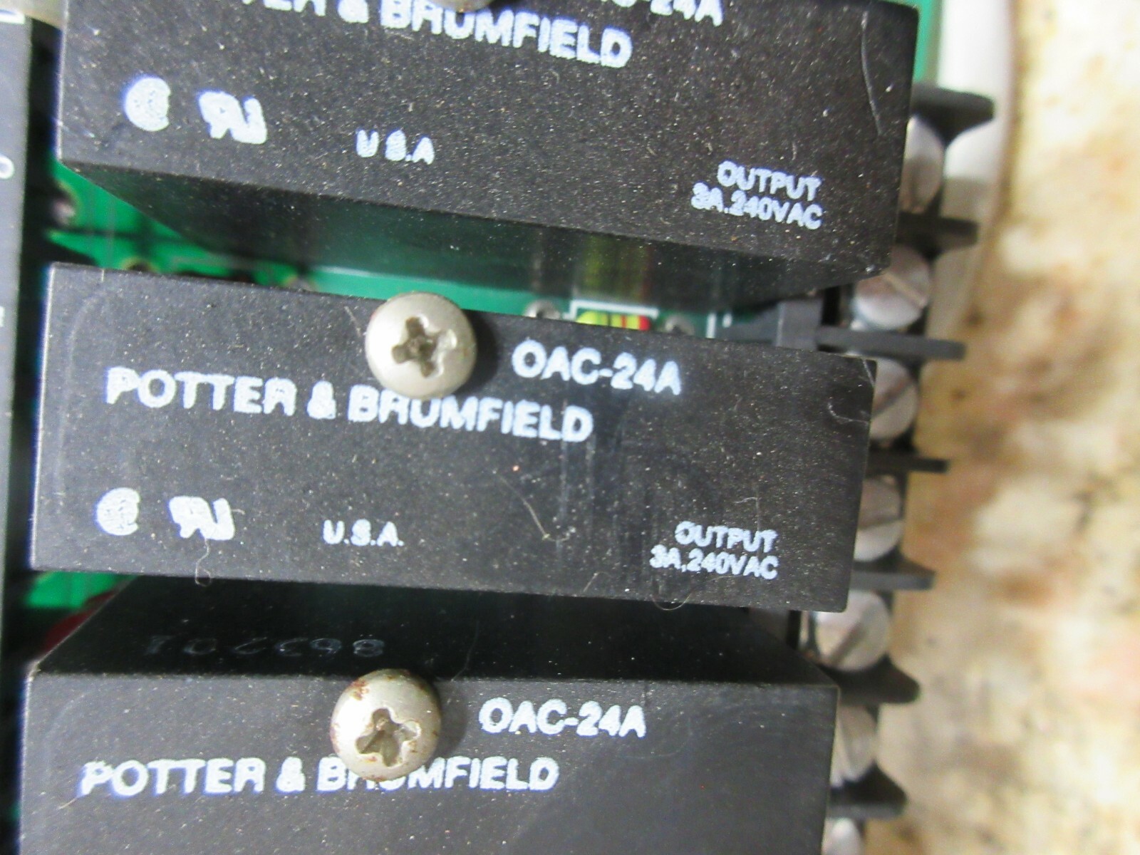 AMF POTTER BRUMFIELD CIRCUIT BOARD 01 84 841202 2I0-16A OAC-24A 2IO 210