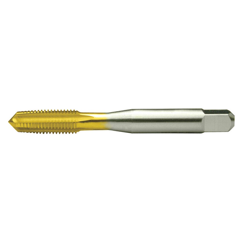 GREENFIELD THREADING 300815 Straight Flute Tap,#4-40,HSS 407A42