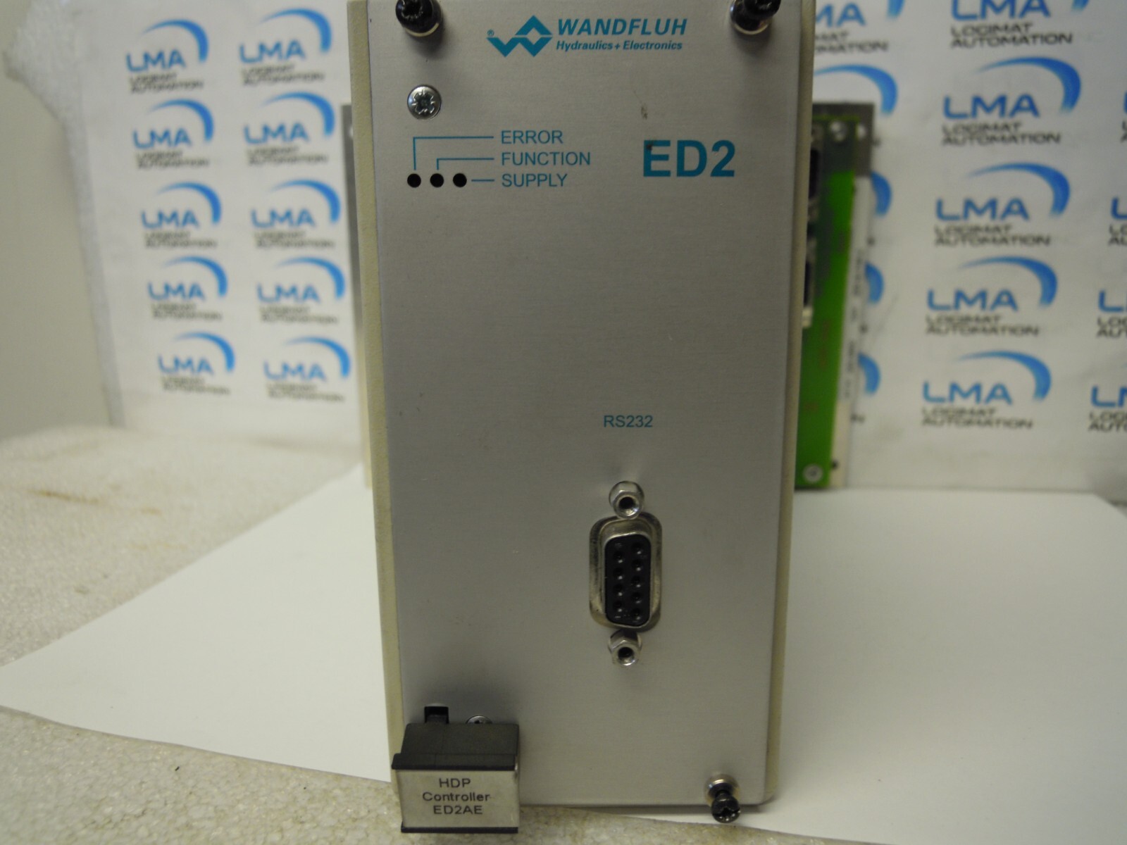 WANDFLUH ED2 ELECTRONICS ED2AE-B #2 CONTROLLER 727.2159 + BASE Z05-B-F48-2