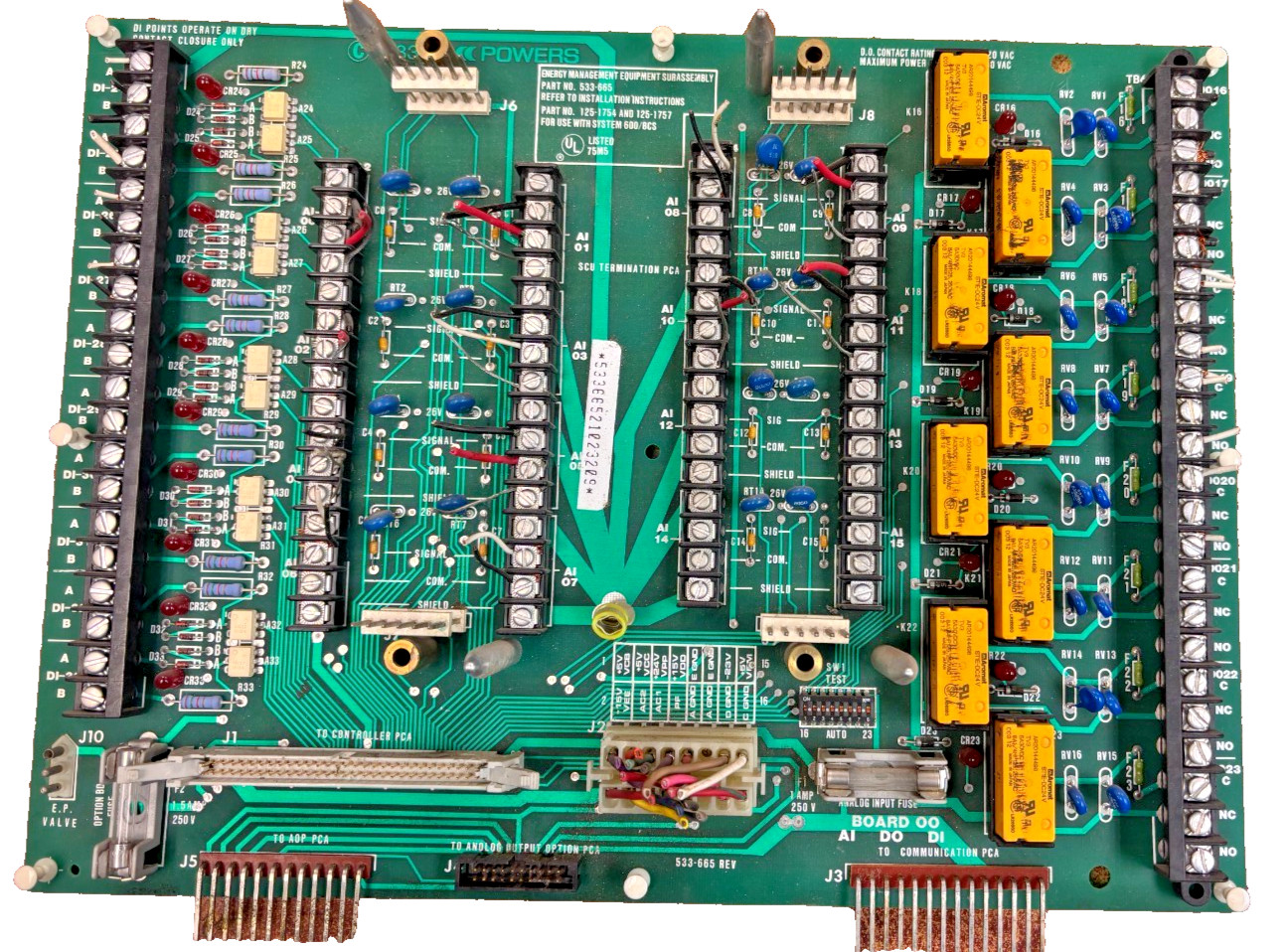 Energy Management 533-665 Equipment – For Use with System 600 / BCS