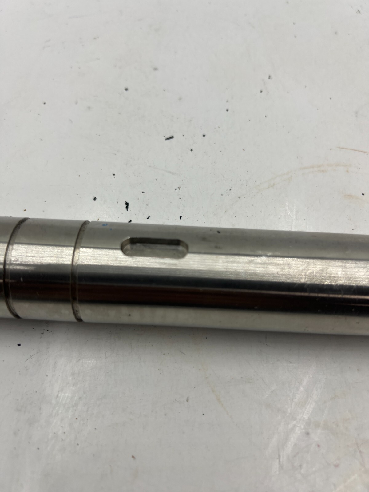 Pin Shaft Chrome Finish D1557XSA57HXXR02 23-3/8″ Length / Slotted