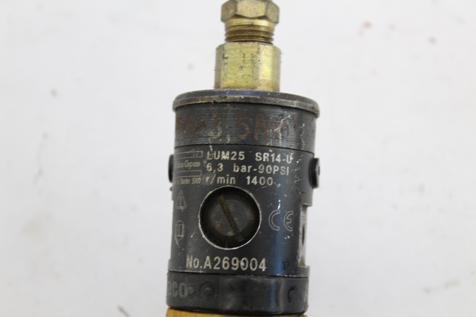 Atlas LUM25 SR14-U 1/4” Pneumatic Driver *used* (B281)