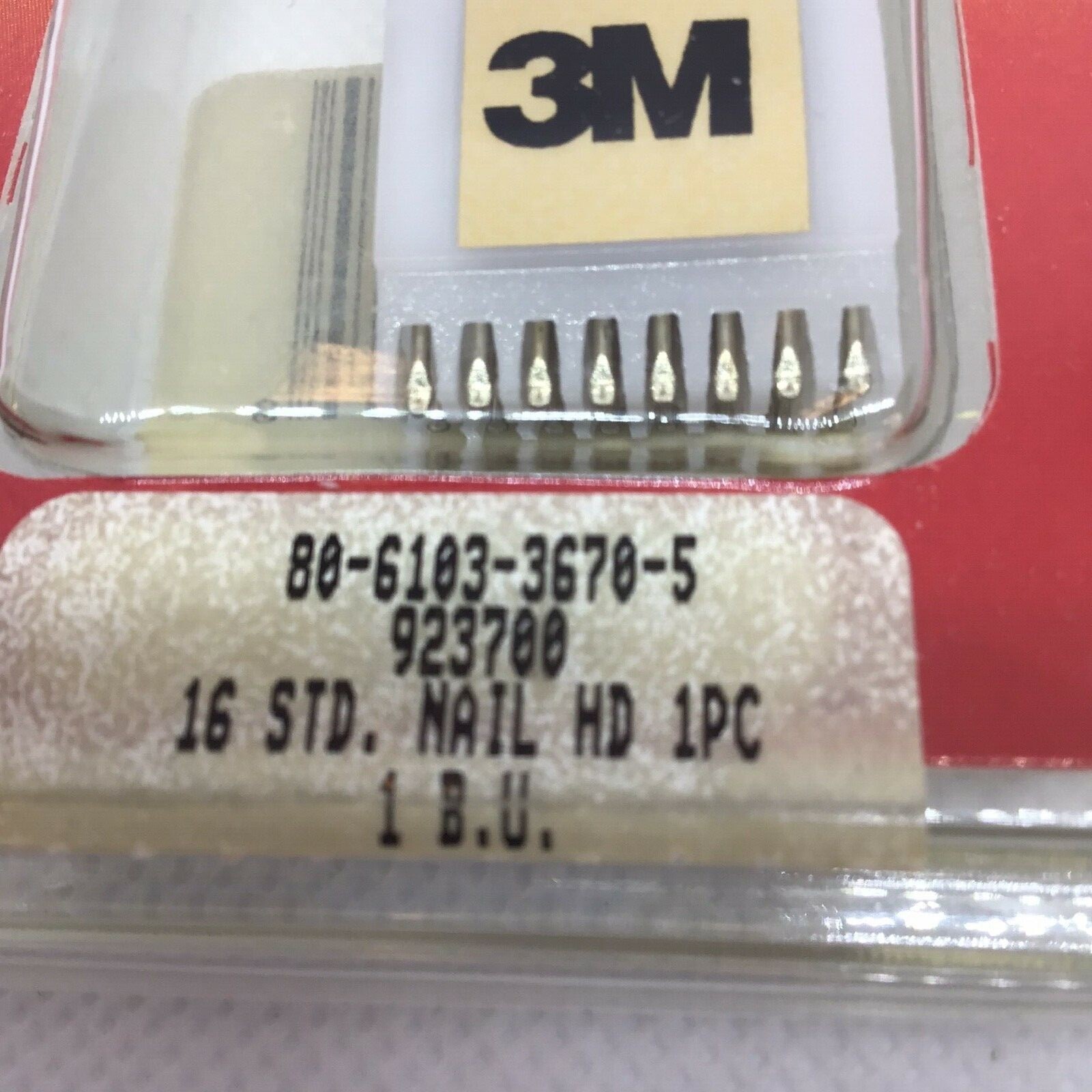 3M 80-6103-3670-5 923700 TEST CLIP / TESTCLIP 16 STD. NAIL HD 1PC1B-U