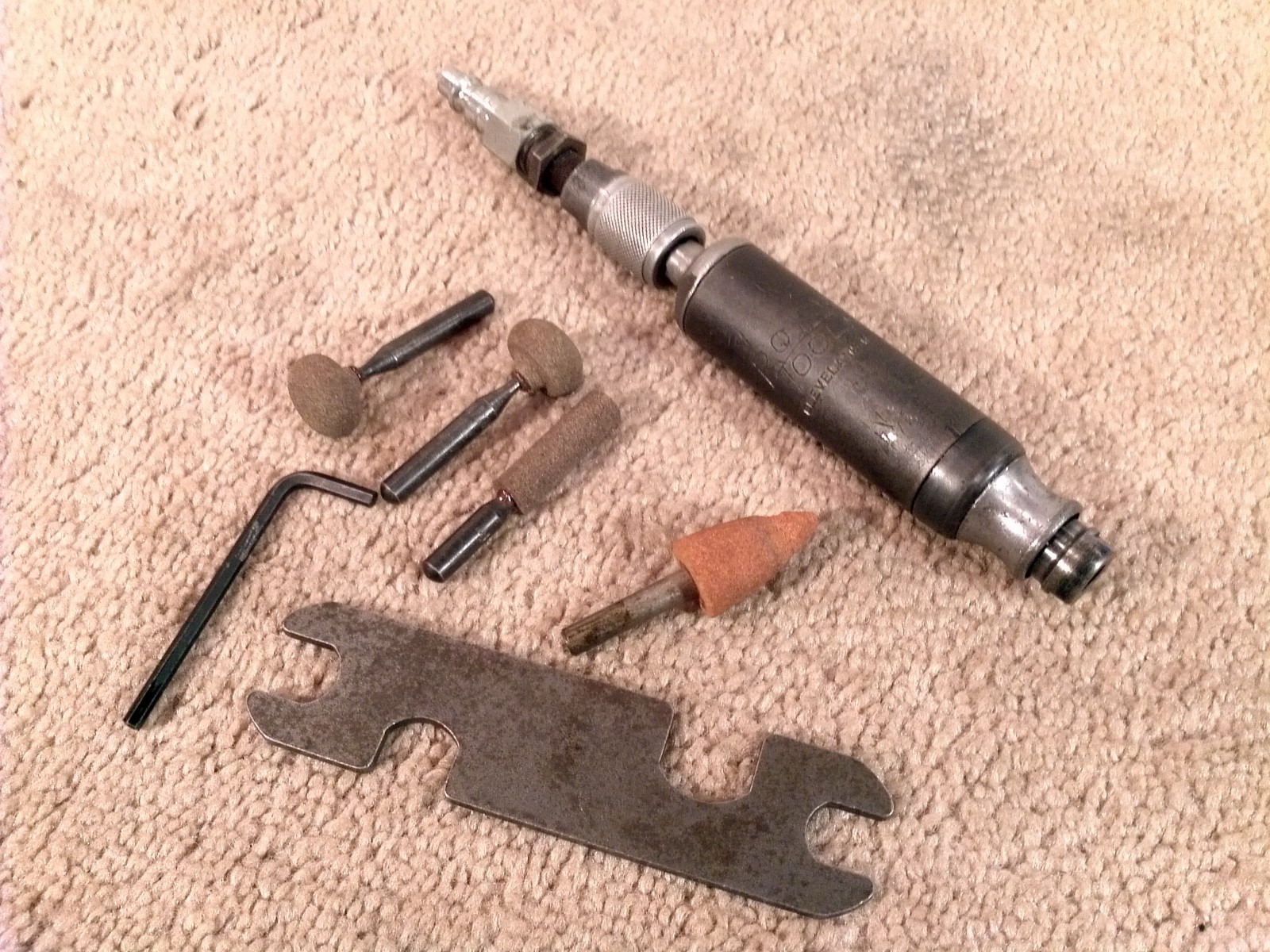Rotor Tools Pneumatic Mini porting die Grinder 1/4″ USA