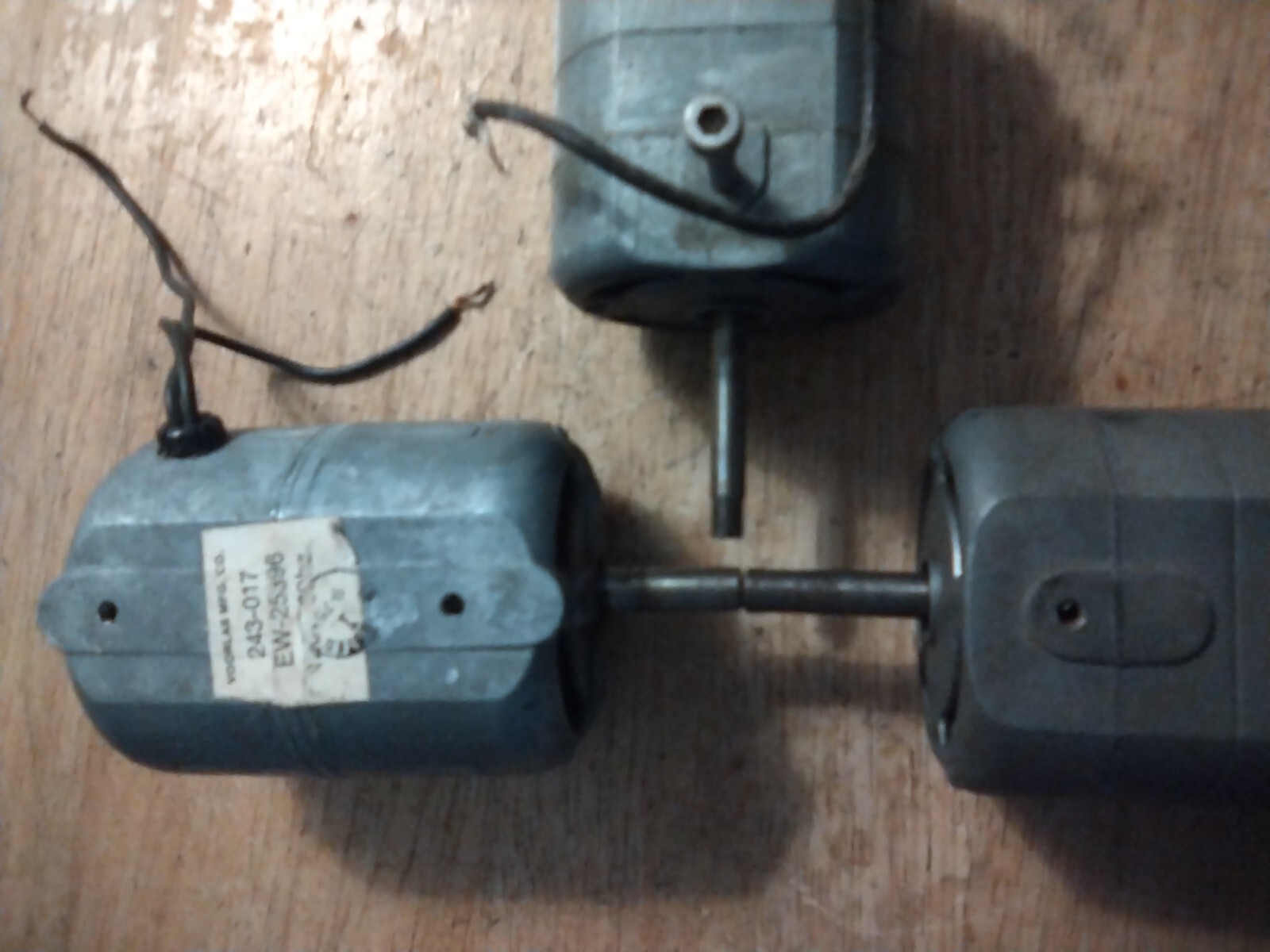 3 Vintage Electric Motor Sew Mach AC Mountable Multi Use Works, Mixed Models USA