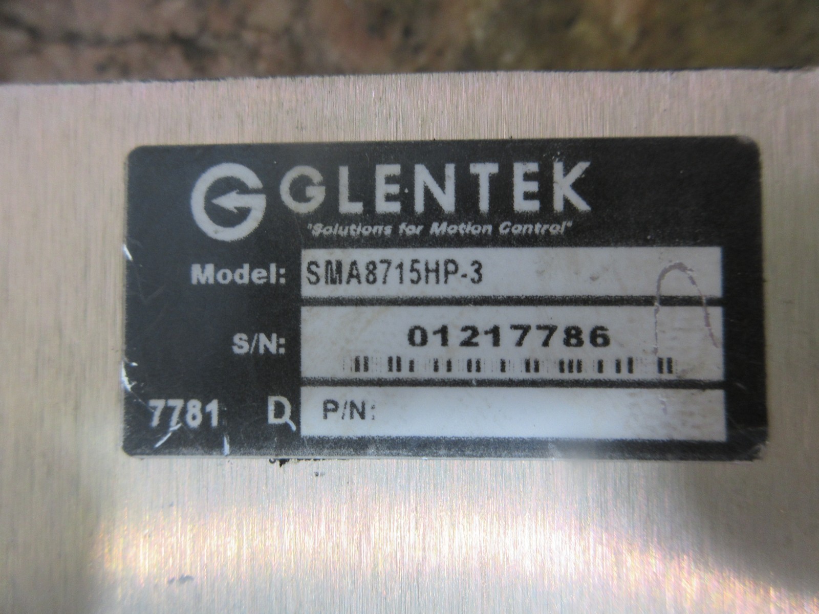 *SPECIAL* 1998 FADAL 5020A CNC MILL GLENTEK SMA8715HP-3 SERVO AMP DRIVE EACH 1