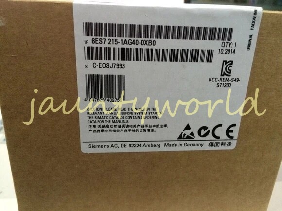 1PCS SIEMENS 6ES7215-1AG40-0XB0 DC 6ES7 215-1AG40-0XB0 CPU 1215C NEW