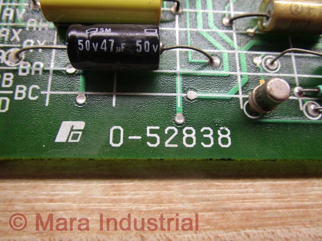 Baldor Reliance 0-52838 Circuit Board O-52838