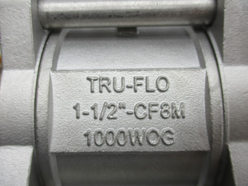TRU FLO 1-1/2-CF8M-1000WOG NSNP