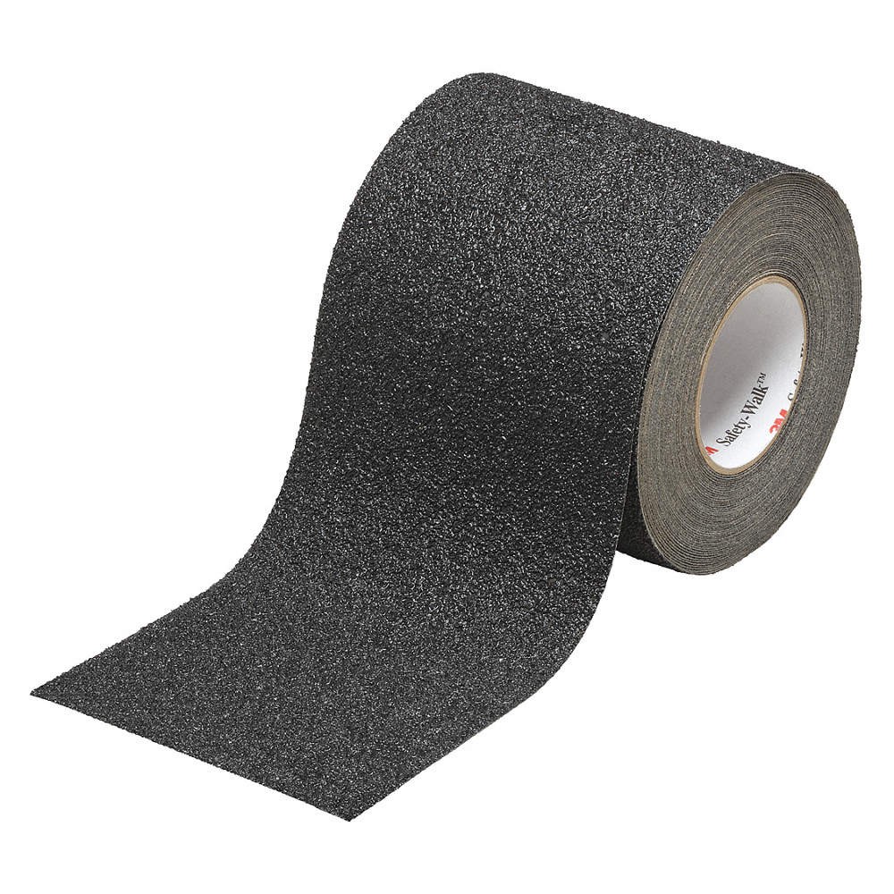 ABILITY ONE 7220-01-648-0983 AntiSlip Tape,30 ftLx4 inW,BLK,24 Grit 52CA52