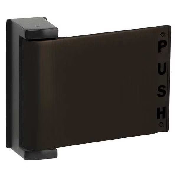 Adams Rite 4590-04-00-313 Push Deadlatch Paddle, LH, Dark Bronze