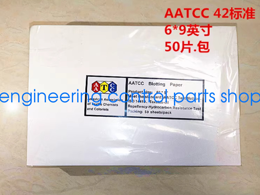 50/pack FIT FOR standard absorbent paper AATCC42 water retention permeability