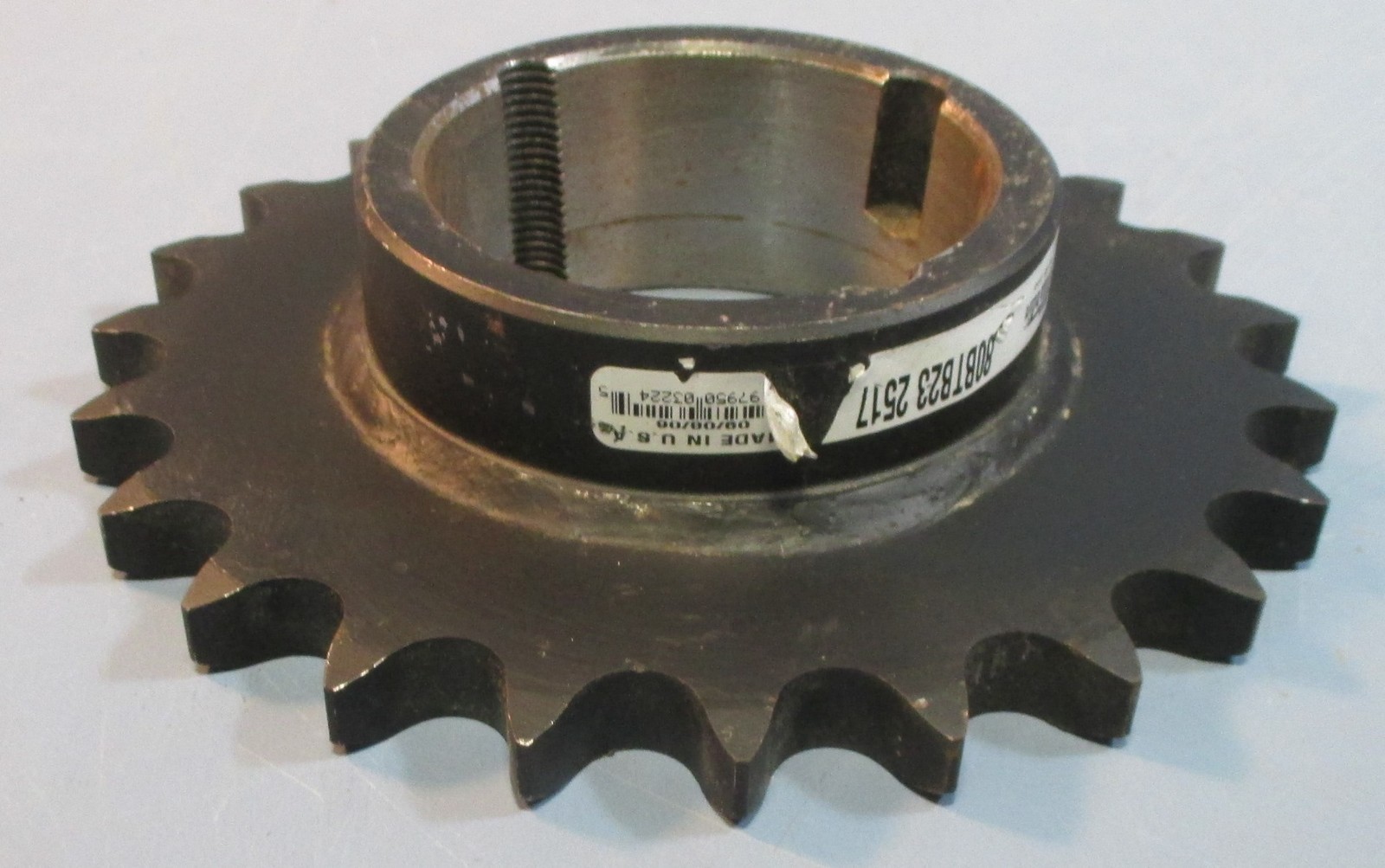 Martin 80BTB23 2517 Taper Lock Sprocket for #80 Chain w/ 23 Teeth NOS