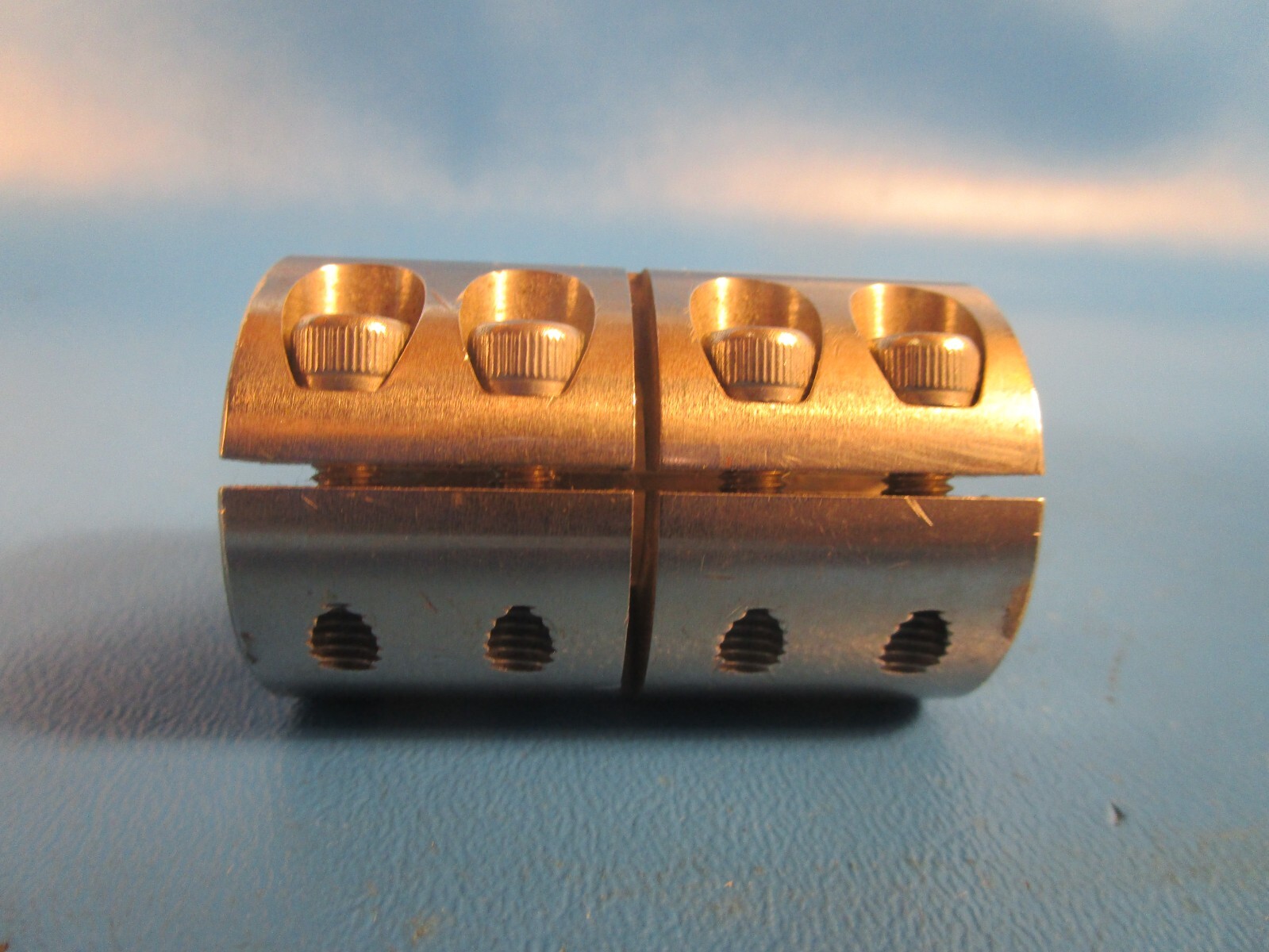 Ruland CLX-10-10-SS, 5/8″ x 5/8″ Rigid Coupling, 303 Stainless Steel, One-Piece