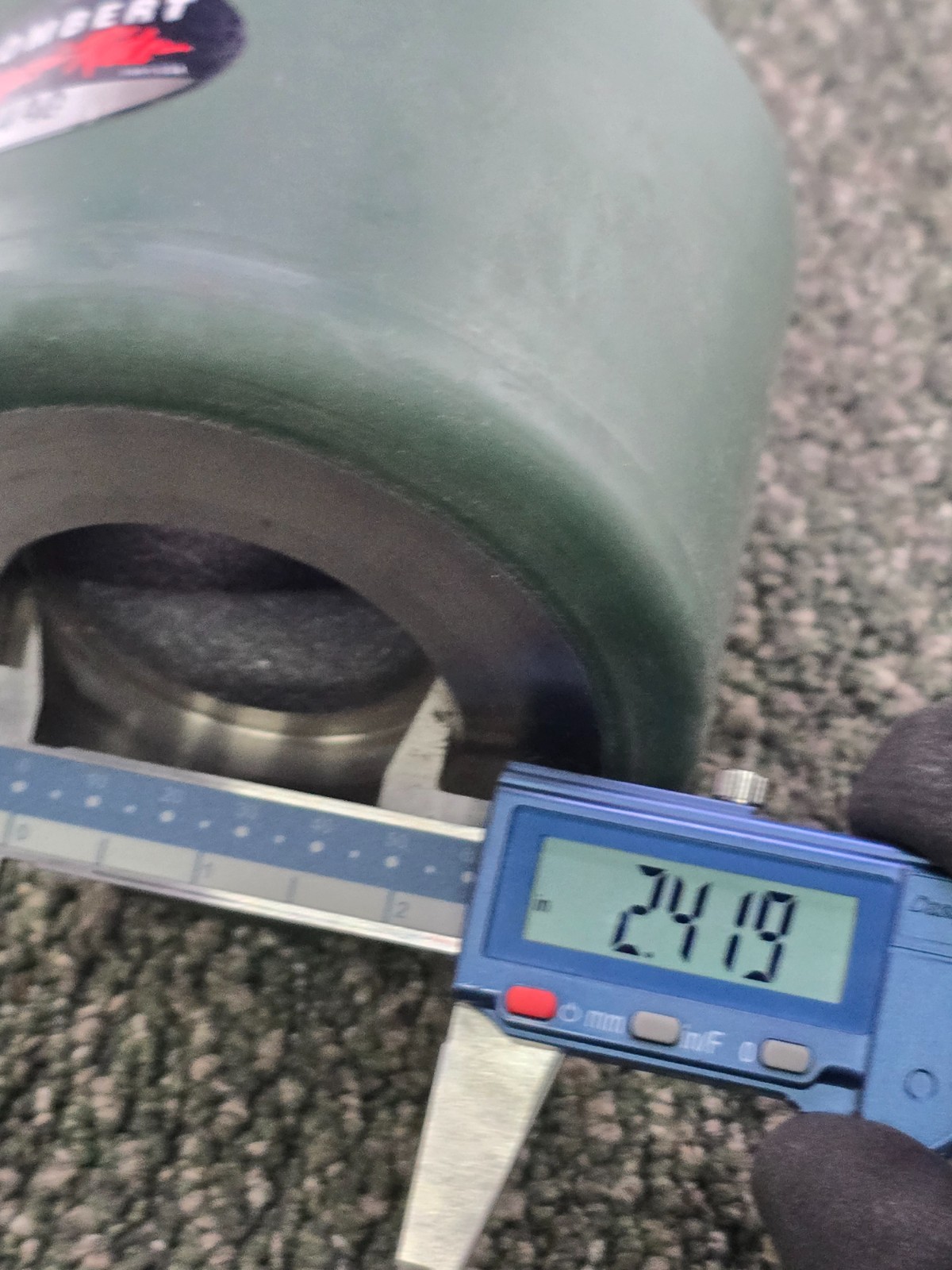Thombert 1444A0 Dyalon A Polyurethane Green Load Wheel 3-3/4″ x 5″ x 2-1/2″