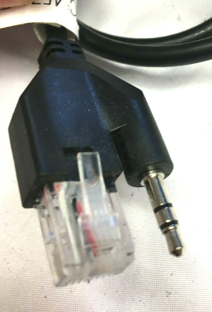 Plantronics Lot of 2 Electronic Hook Switch Cable APV=65 & APV-66 New Free Ship