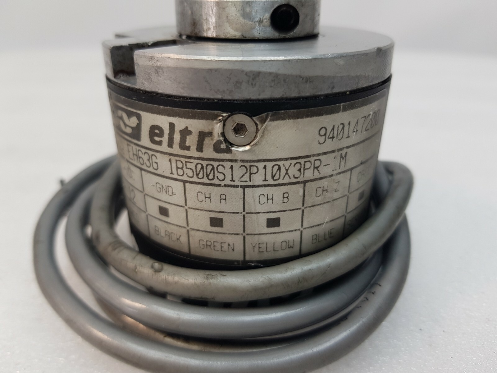 ELTRA EH63G.1B500S12P10X3PR-1M ENCODER WORKING