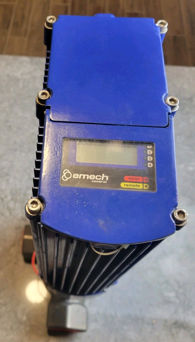 Armstrong Emech Control Three-Way Actuator Valve G1.3 24V DC 5A 8RPM 100Nm USED