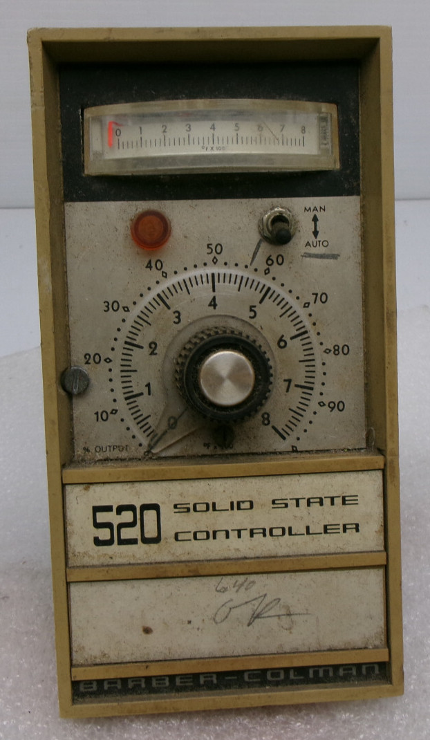 BARBER-COLMAN 520 SOLID STATE CONTROLLER MODEL 527Y-14053-031-0-36 67H #312H