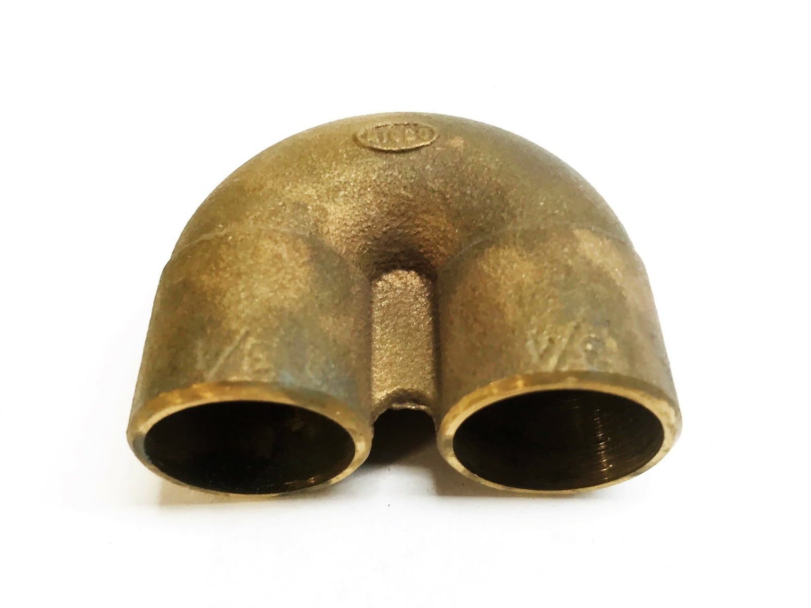NIBCO Bronze 3/4″ Sweat x 3/4″ Sweat 180 Degree Coupling B292250 NOS