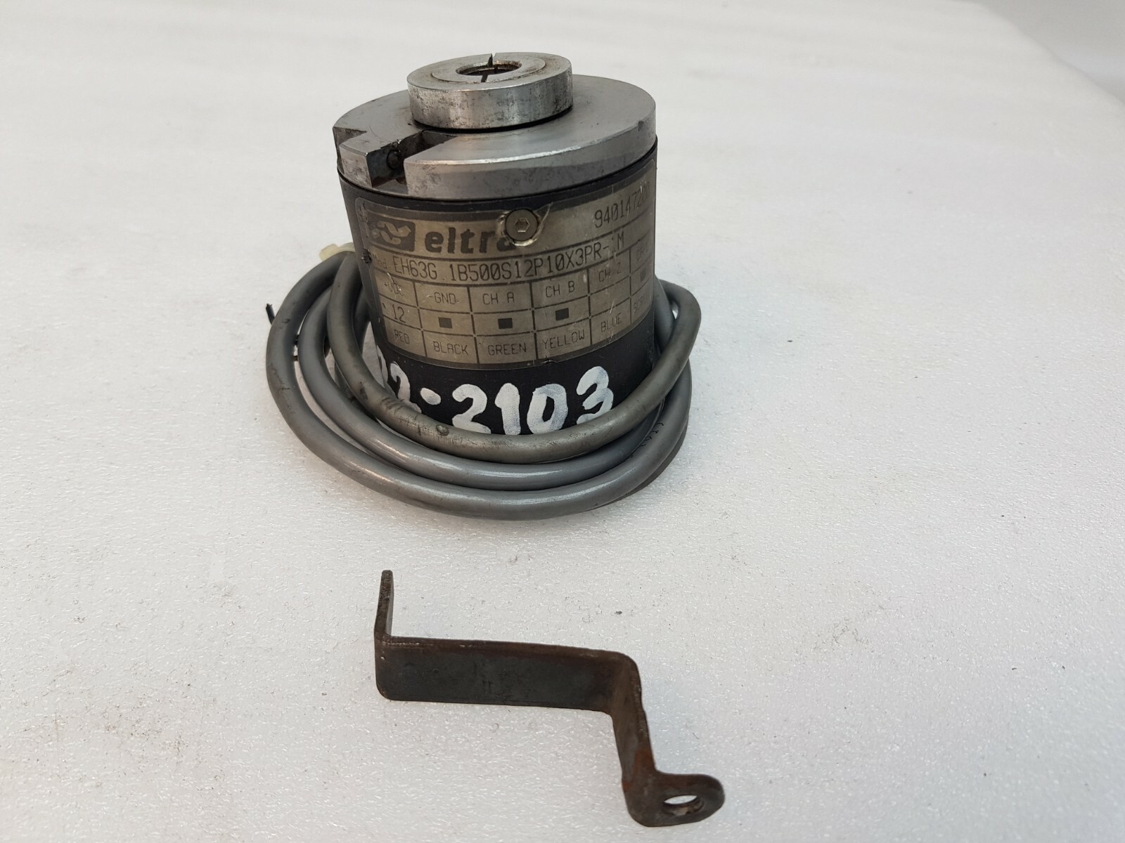 ELTRA EH63G.1B500S12P10X3PR-1M ENCODER WORKING