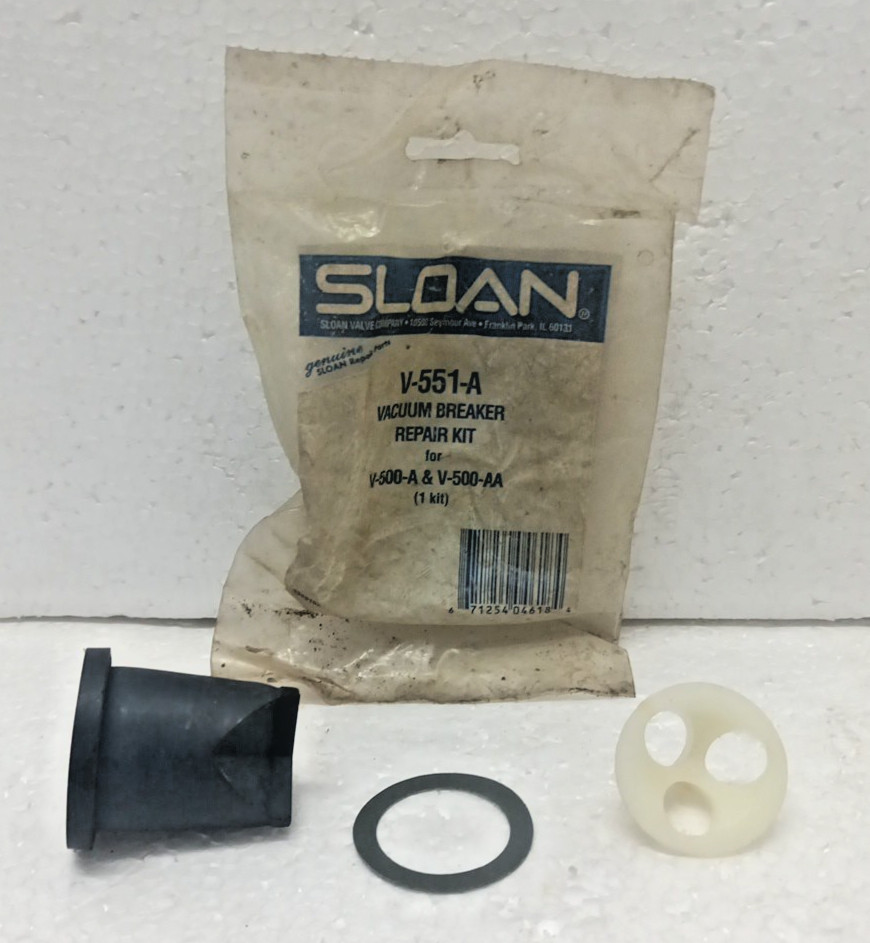 Sloan V-551-A Vacuum Breaker Repair Kit For V-500-A & V-500-AA Genuine Part