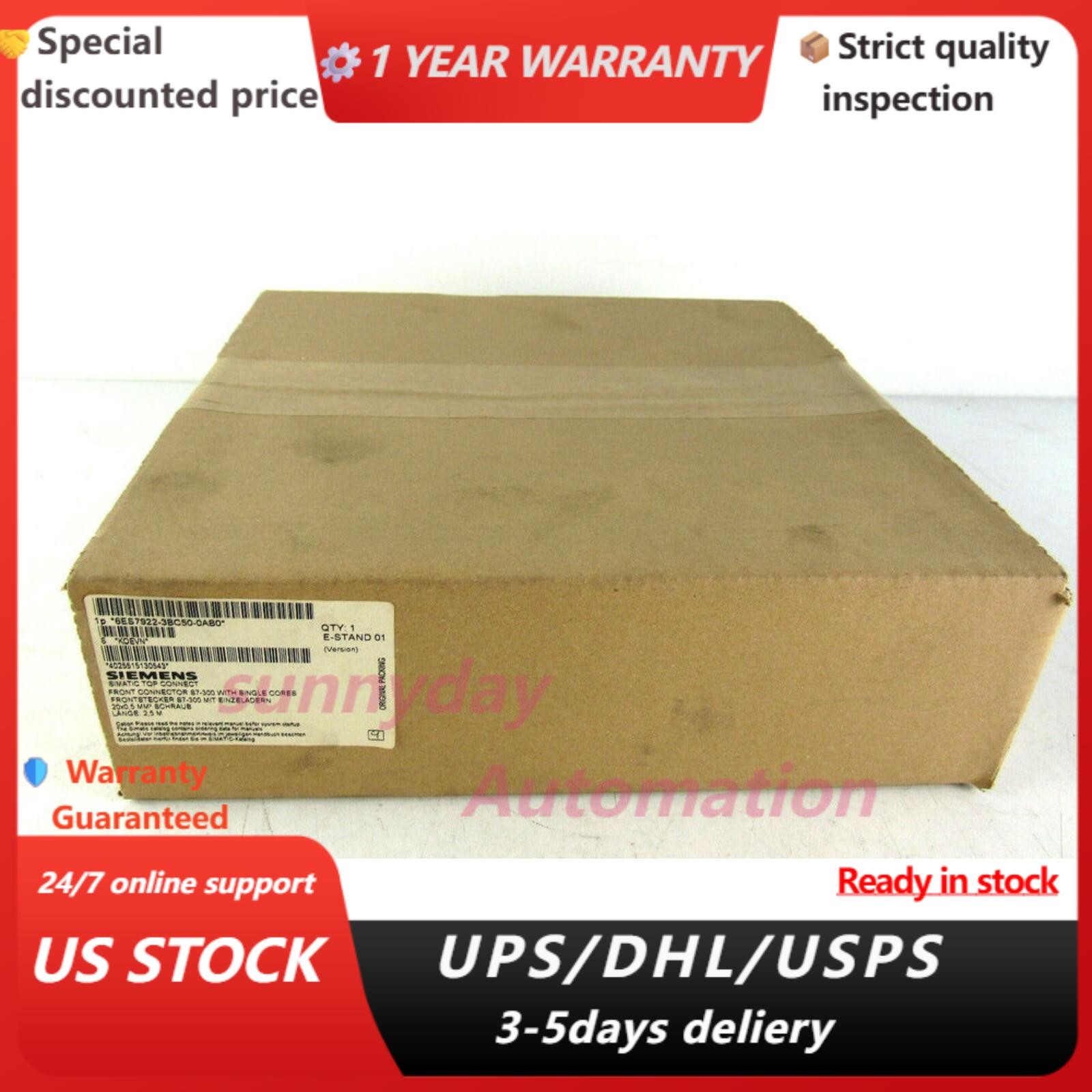 Siemens SITOP Connection 6ES7922-3BC50-0AB0 Simatic S7