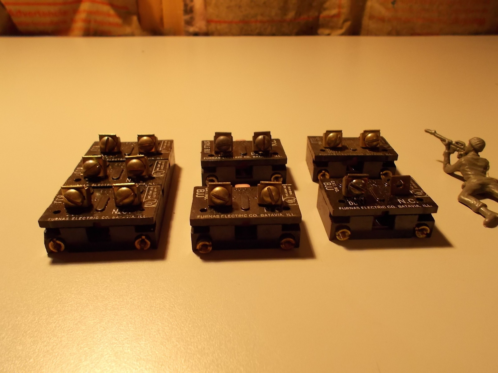 Furnas Electric BJJ Contact Blocks, Lot of 7 *FREE SHIPPING*